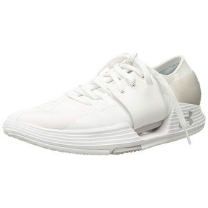 Under Armour White Gray Amp 2.0 Women's Sneakers